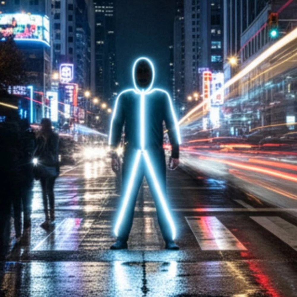ADULT LED STICKMAN COSTUME